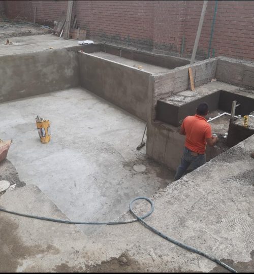 Construcción de piscinas